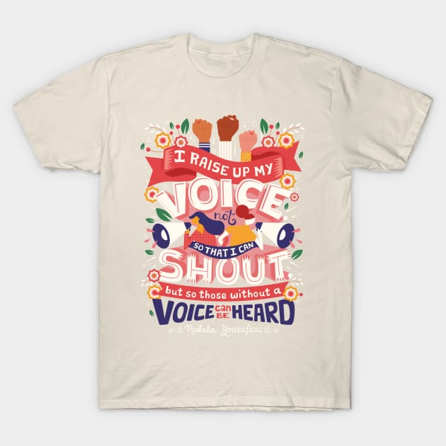 Raise Your Voice T-Shirt by risarodil